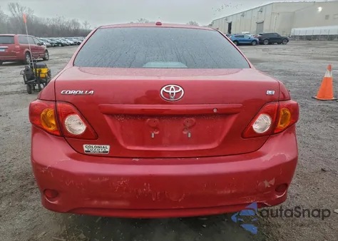 2010 Toyota Corolla Base из США, поврежденный, VIN 2T1BU4EE3AC235718